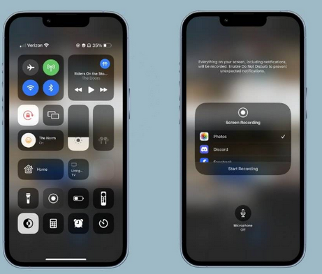 乌兰浩特苹果15维修分享iPhone15录制屏幕时如何录制音频 