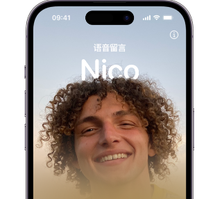 乌兰浩特苹果15服务站分享iPhone15实时语音留言开启方法 