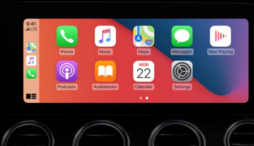 乌兰浩特apple维修网点分享如何将iPhone连接到CarPlay 